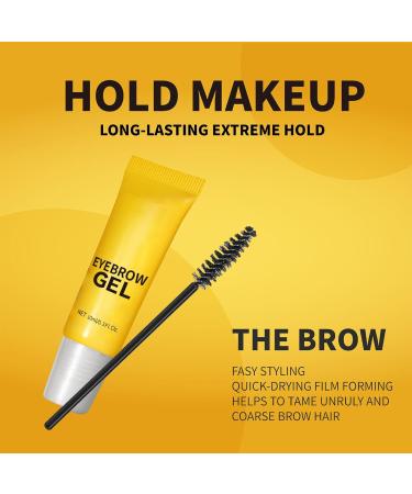 Lueear Eyebrow Laminating Gel - 10ml - Strong Eyebrow Shaping Gel with Brush - Eyebrow Laminating Supplies Smudge Proof for Travel School Home Travel - Buy Online on GoSupps.com