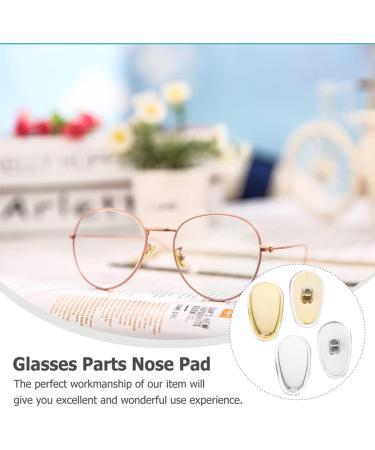 12 Pairs Self-Adhesive Silicone Nose Pads for Glasses - Comfort & Protection for Myopia & Short-Sightedness - Buy Online on GoSupps.com