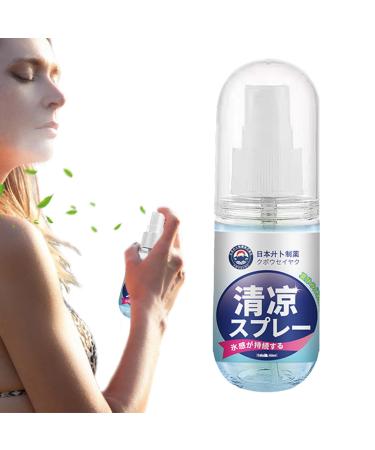 Sports Refreshing Spray | 60ml Natural Mist Anti-Heat Stroke | Anti-Heat Refreshing Care for Sports and Outdoor Activities in Hot Climates