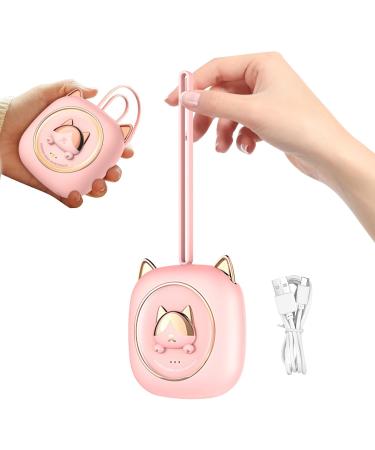 Rechargeable Hand Warmer USB Fast Charging Hand Warmer with Cat Shape Hands Care Products for Riding Working Traveling Camping Skiing Fishing Pink Color - Buy Online on GoSupps.com