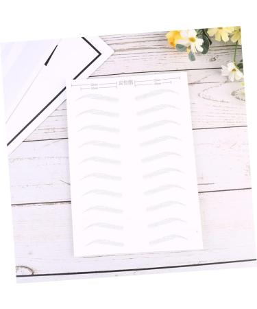 Beavorty 2 Pairs Makeup Stencil Waterproof Sticker Bionic Eyebrow Supplies Makeup Tools Like Real 6d - Buy Online on GoSupps.com