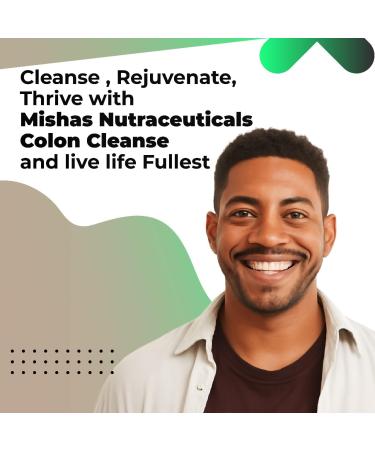 Mishas Nutraceutical Colon Cleanse - Relief from Gas and Bloating, Supports Gut Health with Magnesium, Berberine, Vitamin D, Quercetin & More - Colon Cleanse Formula - 90 Capsules - Buy Online on GoSupps.com
