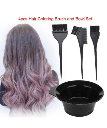 Professional Hair Dye Installation Set - 4PC Color Bowl & Tinted Sheet Tools for Salon Use | International Shipping - Buy Online on GoSupps.com