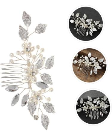 MAGICLULU Bridal Hair Accessories Diamond Headpiece Hairbrush for Women Hair Accessories for Prom Diamond Hair Clip Prom Hair Accessories Combs for Women Wedding Zinc Alloy Bride Hair Comb - Buy Online on GoSupps.com