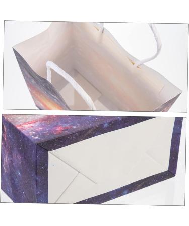 JECOMPRIS 80 Pcs Portable Paper Bag Space Bag Party Favor Bags for Kids Birthday Paper Goodie Gift Bags Outer Space Favor Bags Party Boxes Party Bags Printing Child Shopping Bag 1 count (Pack of 1) As Shownx5pcs - Buy Online on GoSupps.com