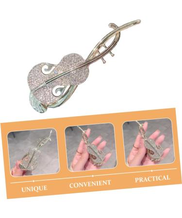 Beatifufu Rhinestone Twist Clip French Pins Hair Twist Womens Hair Barrettes Chinese Hair Clamps Pipa Hair Clip Hair Clips for Fine Hair Banana Hair Clips for Women Hair Pins for Buns - Buy Online on GoSupps.com