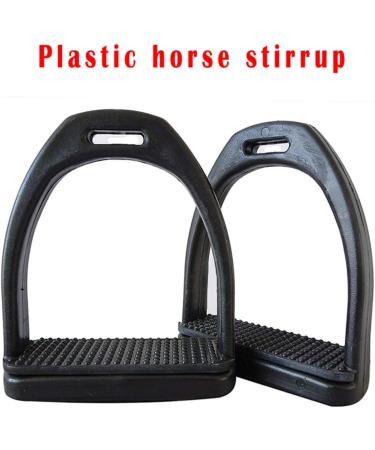 MOVKZACV Safety Stirrups 2Pcs Horse Riding Stirrups Lightweight Wide Track Equestrian Stirrups Treads with Non-slip Rubber Pad Equestrian Supplies for Childen/Adults(90 x 96 mm for Childen) - Buy Online on GoSupps.com