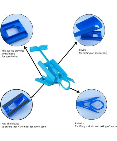 HouCheer Sock Aid Kit - Easy On Easy Off Helper for Elderly, Pregnant, and Those with Limited Mobility - Buy Online on GoSupps.com