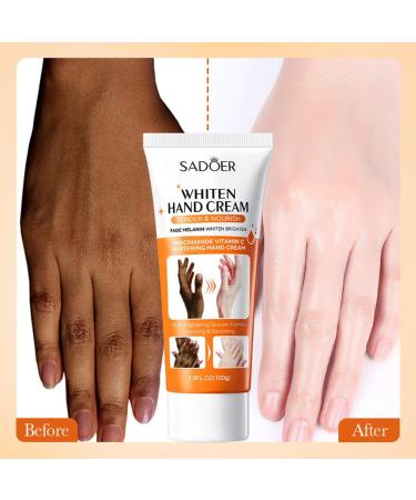 BakerMiche Hand Cream Moisturizing and Whitening Hand Cream Set 100g x 3 Pieces Natural Extracts Daily Moisturizing Hand Cream Nourishing Hand Cream Nongreasy and Fast Absorbing - Buy Online on GoSupps.com