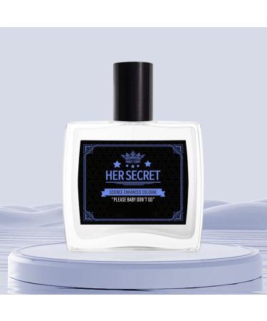 Men's Cologne Fragrance Spray Eau de Parfum Spray for Men Attraction Confidence Fresh Romantic Scent Irresistible Luxury Perfumes for Men Holiday Gifts 11.36 Ounce (Pack of 1) Blue