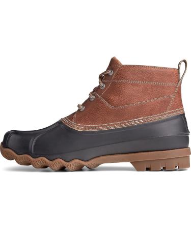Sperry Men's Brewster Low Boot 8 - Brown Black: Stylish and durable footwear for men - Buy Online on GoSupps.com