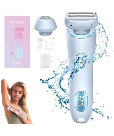 Duskofficial Razor-The Glide Pro 3.0 Razor Dusk Official Electric Razor Dusk Official Shaver 2 In 1 Electric Shaver Razors For Women Wet Dry Shaver Women Rechargeable Painless Hair Removal (A)