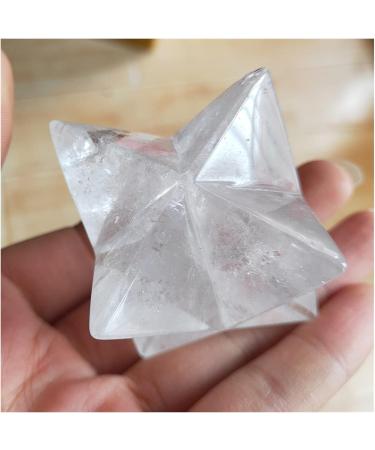 5cm Natural Clear Crystal Merkabah Pendulum Crystal Stones Merkaba Stars Pendant Jewelry Necklace Minerals Stone Crystal Reiki - Buy Online on GoSupps.com