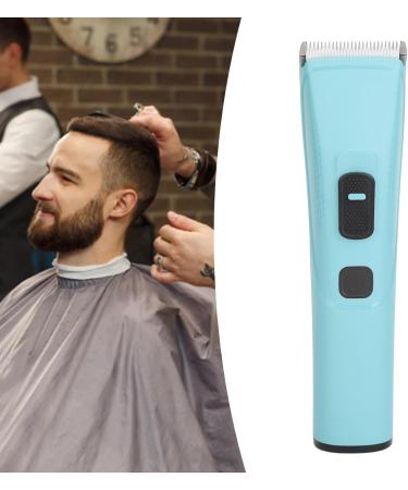 Electric Hair Trimmer Hair Clipper Precise Grooming with 2 Guide Combs for Daily Life (Cyan) - Buy Online on GoSupps.com