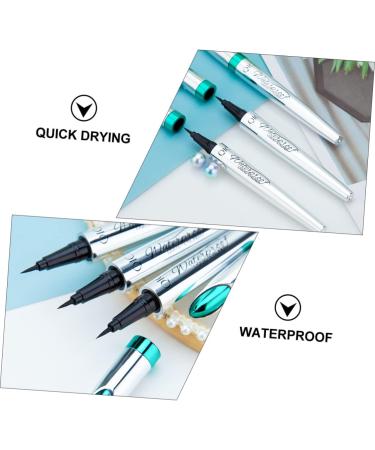 Angoily 2pcs Very Fine Eyeliner Black Waterproof Eyeliner Girls Long-lasting Eyeliner Eye Liner Pencil Gel - Buy Online on GoSupps.com