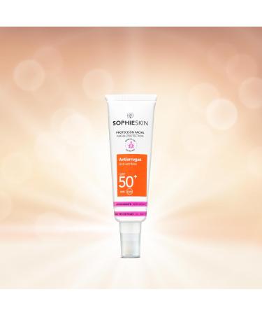 Sophieskin Anti-Wrinkle Sun Cream SPF 50 (50 ml) - Buy Online on GoSupps.com