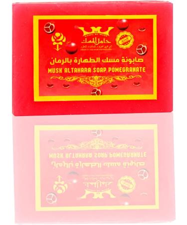 Pomegranate Musk AlTahara 4 Piece Combo Set: 6ml Thick Concentrated Perfume Oil 20ml Cream 20ml Powder 20g Soap Bar - Body Fragrance Alcohol Free - Buy Online on GoSupps.com