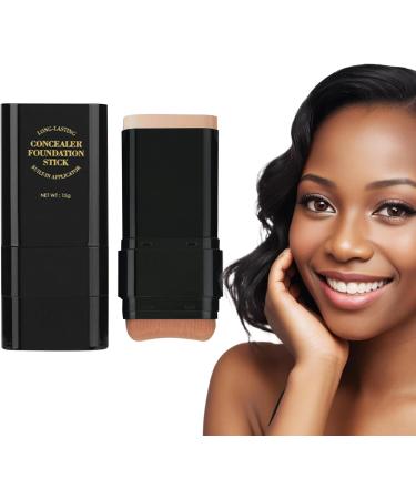 Foundation Stick Full Coverage Moisturizing Formula 15g | Compact Cream Foundation | Smooth Blending Concealer Stick for Face Moisturizing Cosmetic Base Essential - Buy Online on GoSupps.com