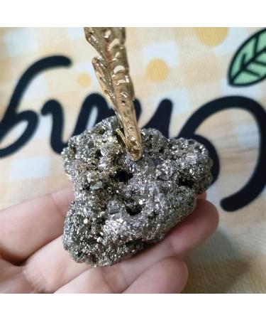 Crystal Rough Home Decoration Natural Pyrite Chalcopyrite Ore Pyrite Crystal Fool's Gold Original Iron Pyrite Rough 1pcs Stones 100-150g - Buy Online on GoSupps.com