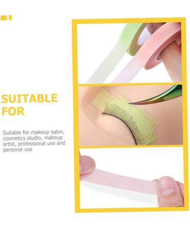 FRCOLOR 60 Rolls Lash Tape Fabric Eyelash Tape Lash Tapes for Eyelash Eyelashes Stickers Eyelash Patches Eyelash Adhesive Tapes Makeup Stuff Extend For Women Non-woven Fabric - Buy Online on GoSupps.com