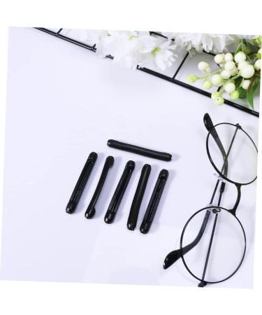 Angoily 20-Piece Silicone Glasses Cover Set - Slipproof & Durable Black Earset Holders for Pipe Glasses - Buy Online on GoSupps.com
