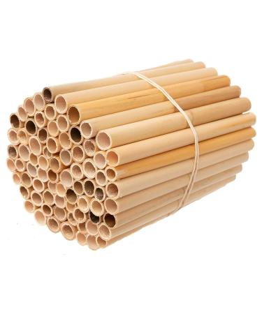 Super idea reet for insect hotel construction pack of 100. 20 cm length waterproof smooth inner reed sections finished tubes filling material for insect hotel construction