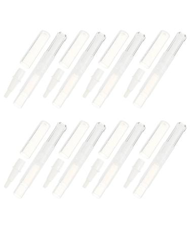 10 pi ces Tubes Vides Transparents Stylo Pinceau Rotatif pour Huile Ongles et Gloss L vres Flacons Cosm tiques Rechargeables pour Soins Ongles et Parfum Conteneurs L ger et