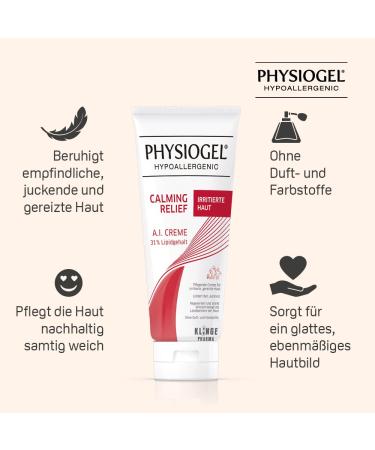 Physiogel Calming Relief A.I. Cream 100 ml - Soothing Skin Cream for Sensitive Skin Regenerating Body Cream for Itching & Irritation - International Shipping Available - Buy Online on GoSupps.com