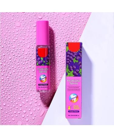 20ml Grape Flavor Mouth Spray - Long Lasting Breath Freshener for Adults & Teens | Prevents Dry Mouth & Bad Breath - Buy Online on GoSupps.com