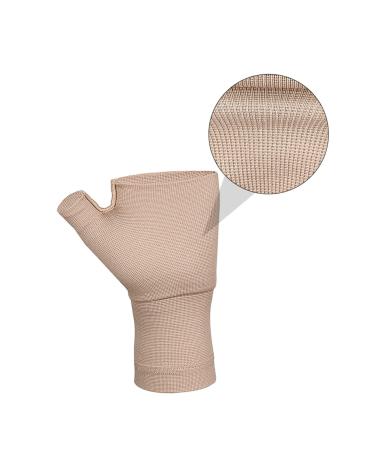 Buy Adjustable Wrist Support Gloves for Pain Relief | Pressure Wrist Protector for Swollen Hands - Durable Nylon - Perfect for Men - Buy Online on GoSupps.com