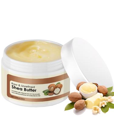 MEITREND Shea butter shea butter cream natural body butter deep acting for all skin types hair moisturizer for dry and cracked skin