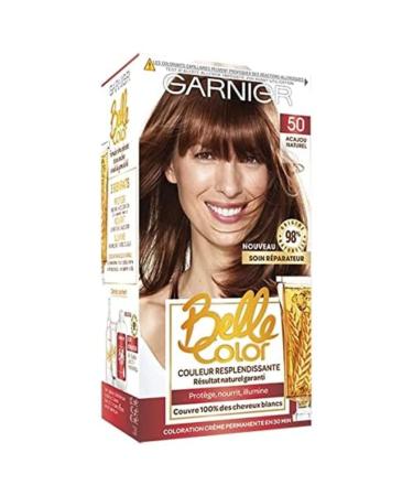 Garnier - Belle Color - Permanent Mahogany Coloring - 50 Natural Mahogany