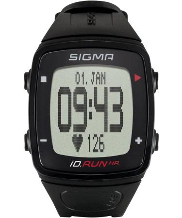 Sigma iD.Run HR Black GPS Running Watch - Heart Rate Monitor & Activity Tracker - Buy Online on GoSupps.com