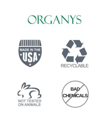 Organys Organic Castor Oil 2oz for Hair, Eyelashes & Eyebrows Growth - Enhances Fuller, Thicker Appearance. Includes Eyeliner & Mascara Brushes - Buy Online on GoSupps.com