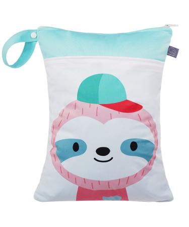 Seaur Wetbag Baby Kinder Waterproof Nasting Pocket for on the go Kita kindergarten diaper bag zip washable reusable beach pool gym wet bag - 1 piece 30 * 40cm a14 1 piece 30 * 40cm