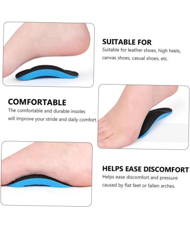 GLEAVI 6 Pairs Palm Sole Pad Arch Cushions - Ultimate Arch Support Inserts for Plantar Fasciitis Relief | Comfortable Shoe Insoles for Men - Buy Online on GoSupps.com