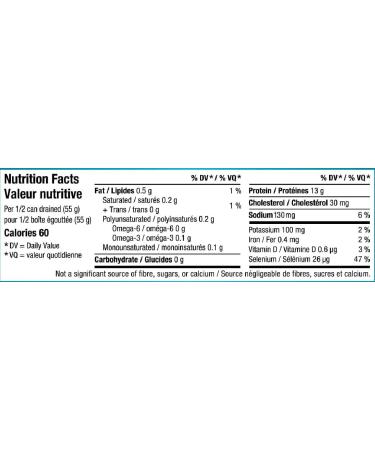 Clover Leaf Flaked Light Skipjack Tuna in Water - 170g 6 Count - Canned Tuna - High in Protein - 13g of Protein Per 55g Serving - 100% Wild-Caught and Traceable Tuna - Trace My Catch - Buy Online on GoSupps.com