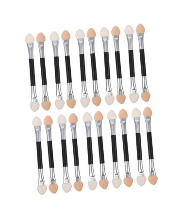FRCOLOR 30pcs Eye Shadow Stick Mini Tools Lip Makeup Brush Eyeshadow Cosmetic Woman Lips Luster