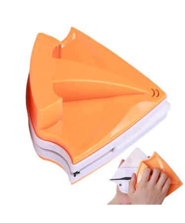 Magnetic Window Cleaner Double Sided Kite Shaped Window Brush ABS Adjustable Window Brush Glass Wiper Magnetic Cleaning Tools Outside Window Cleaner Magnetic for for Shower Doors