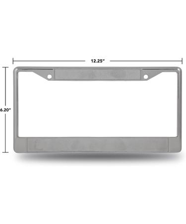 NCAA Purdue Boilermakers Black Laser Cut Chrome Frame 12x6 - Car Accessory - Buy Online on GoSupps.com