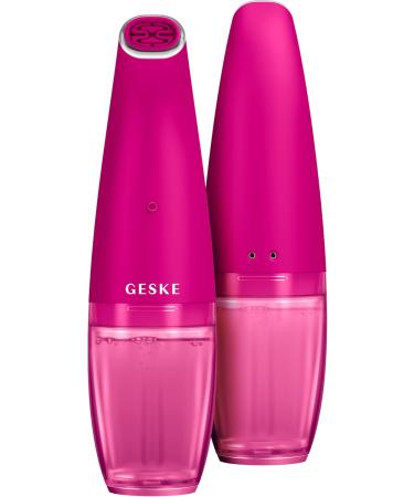 GESKE SmartAppGuided Aqua-Stream Face Cleanser | 8 in 1 | Deep Pore Cleansing | Impurities Prevention | Blackhead Extraction | Reduce Red & Dry Skin | Use with Our Aqua-Stream Solution Magenta - Buy Online on GoSupps.com