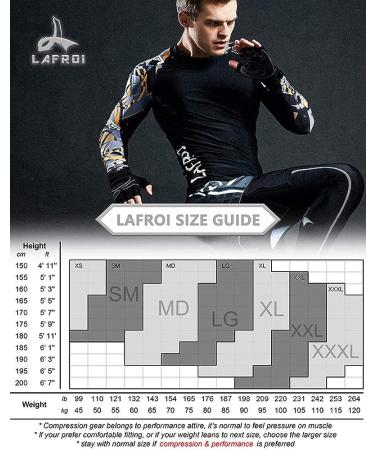 LAFROI Men's Quick Dry Compression Fit Tights Leggings - Black Large - Buy Online on GoSupps.com