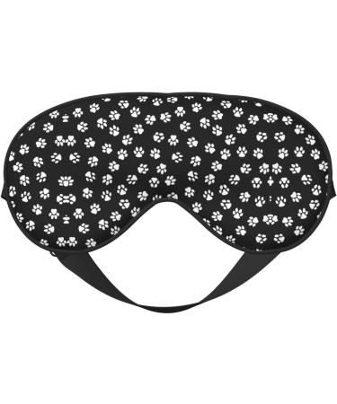 Shop Paw Print Soft Eye Mask - Comfortable Sleep Mask for Men & Women | Perfect for Travel - Buy Online on GoSupps.com