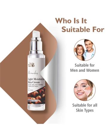 Light Moisturizer Skin Cream - The Beauty Sailor | Natural Ingredients for Soft Youthful Glowing Skin - 1.69 fl oz | International Shipping Available - Buy Online on GoSupps.com