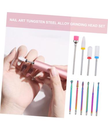POPETPOP 1 Nail Polish Set Drill Bit Nail Drill Bits Nail Grinding Head Nail Polishing Tool Manicure Tool Nail File Nail Kit Nail Gel Manicure Drill Bits Electric Metal Polisher - Buy Online on GoSupps.com