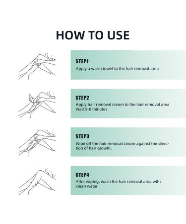 GKV Hair Removal Cream - Painless Depilatory Gel for Men & Women | Skin-Friendly Intimate Hair Removal | 4.06 Fl Oz - Buy Online on GoSupps.com