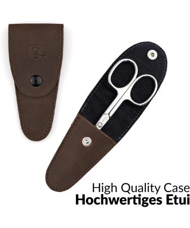 Marqus Nail Scissors from Solingen - Straight Blade for Precise Fingernail & Toenail Cutting | Includes Protective Case - Buy Online on GoSupps.com