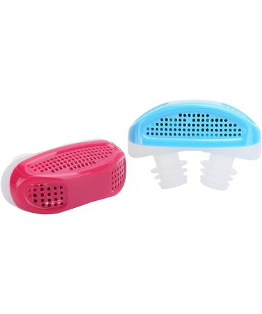 2pcs Anti Snoring Nose Vents Plugs - Portable Unisex Nose Clip for Silent Night Sleep - Buy Online on GoSupps.com