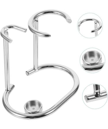 Frcolor Wooden Shaver Holder - Stylish Bathroom Shaving Stand for Safety Razors | Premium Shaving Kit Accessory - Buy Online on GoSupps.com