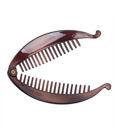 Ancllo Large Banana Hair Clips & Fish-Shaped Comb - 2 PC Hair Accessories for Women & Girls - Buy Online on GoSupps.com
